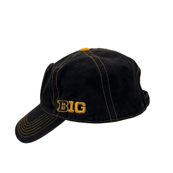 Iowa Hawkeyes BIG10 J.AMERICA adjustable hat 100 percent cotton - Picture 4 of 13